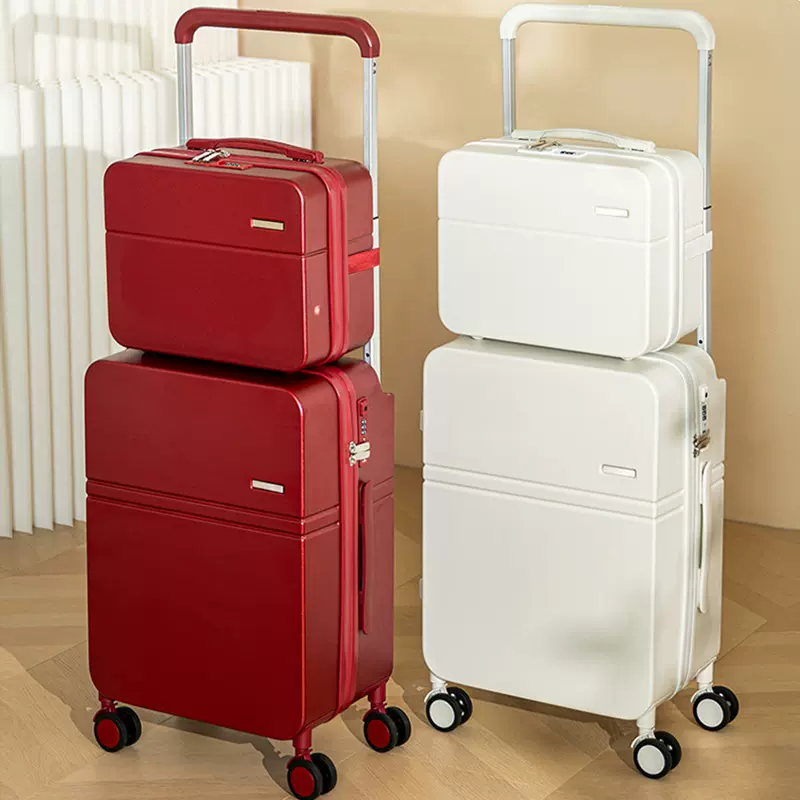 2026新款行李箱宽拉杆箱子母箱旅行箱套装结婚密码箱子20寸登机箱