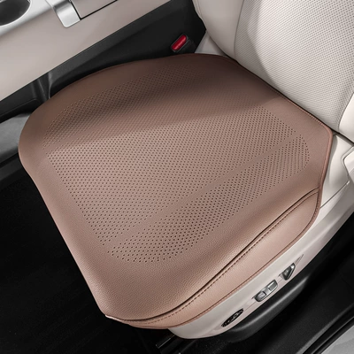 Four Seasons Pad, Car Seat Cushion, Breathable and Ventilated - chestnut-brown-single-seat-one-piece