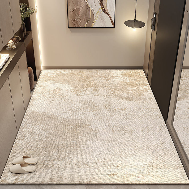 Cream Style Entrance Door Floor Mat, Door Carpet, High-End Cuttable Door Mat, Stain-Resistant and Non-Slip New Door Mat