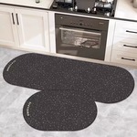 韩式家用厨房两件套吸油垫浴室吸水防滑地毯长条耐脏玄关入户门垫