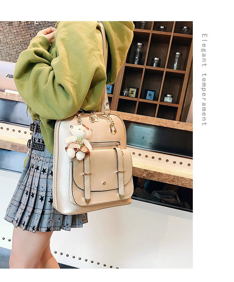 New style backpacks for women, fresh and cute student fashion and casual Korean-style women's bags, cross-border one-piece shipping worldwide undefined