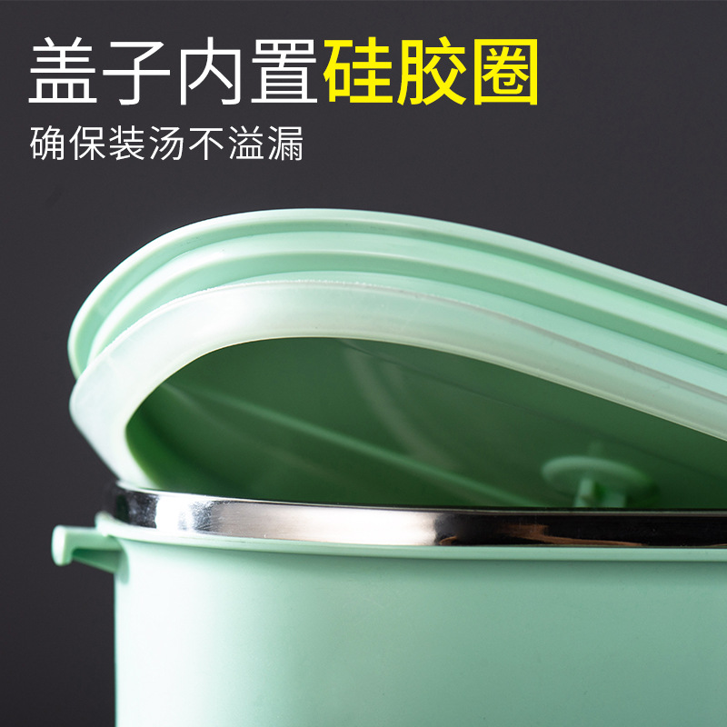 Capacious thermos stainless steel
