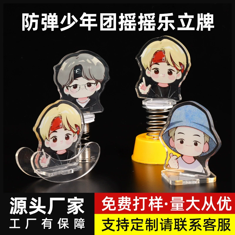 В наличии пуленепробиваемый Молодежный корпус BTS гуманоид акрил креативный бренд TNT Cartoon Advertising Rock