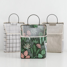 跨境货源布艺收纳挂袋壁挂式大学生宿舍墙上储物袋门后浴室收纳袋