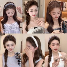 发箍女轻奢高级感洗脸头箍简约化妆不伤发发卡夏季显脸小发饰头饰