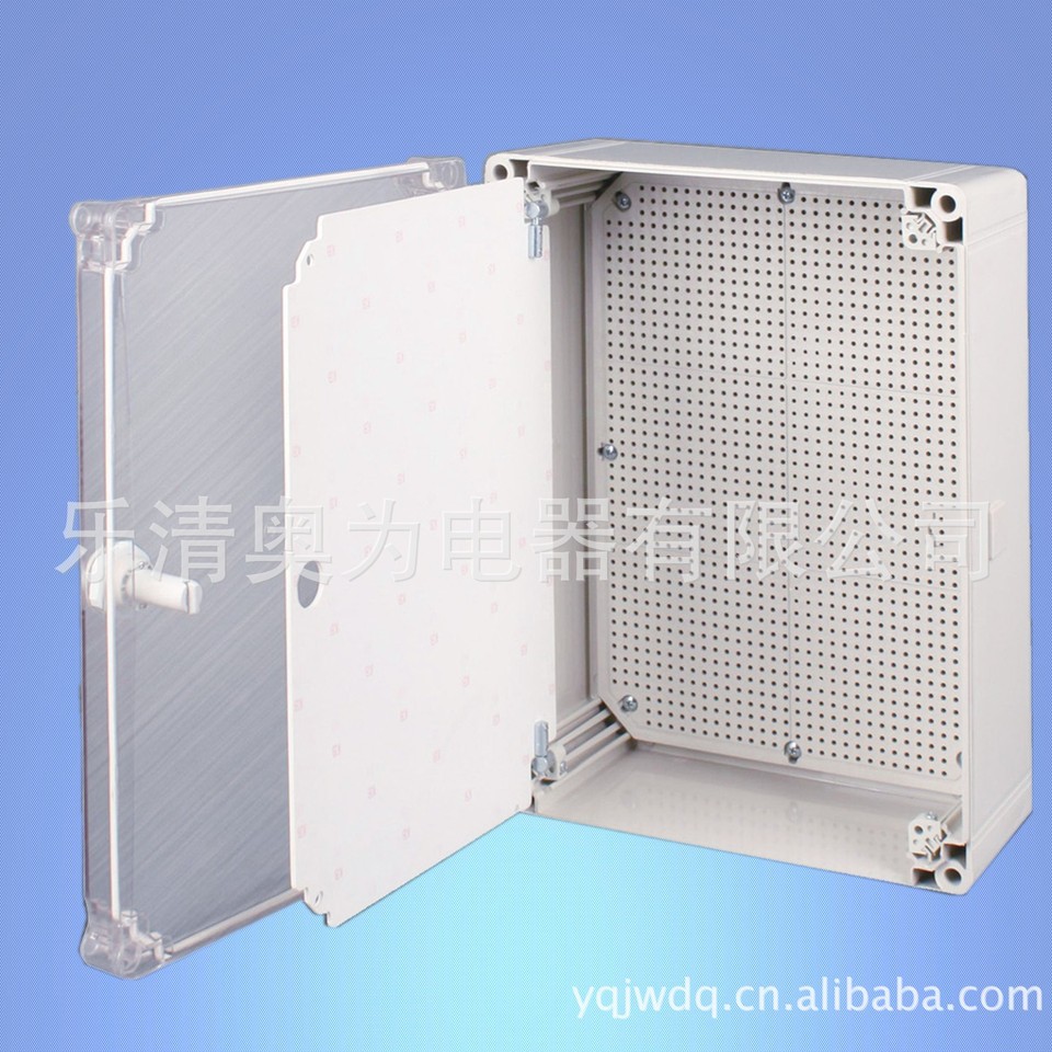 ABS塑料箱 防水盒(图)waterproof box 户外防尘耐腐蚀电器配电箱