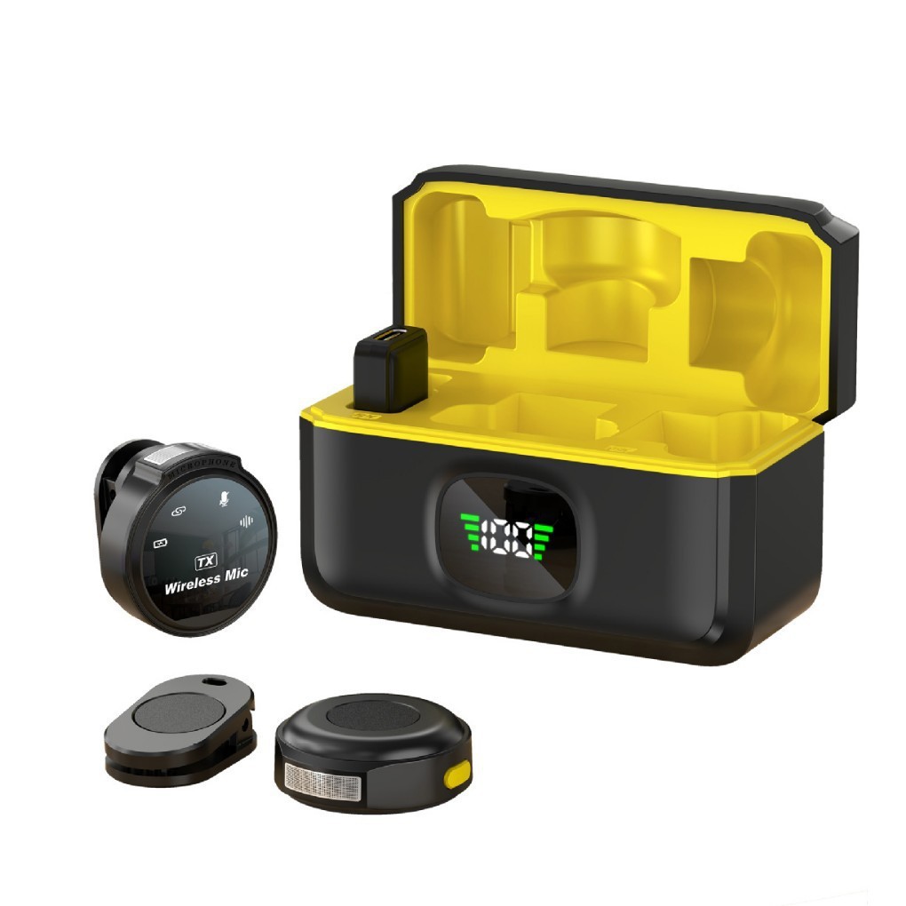 Factory direct private model J6 wireless collar clip microphone mobile phone live monitor reverberation noise reduction microphone microphone