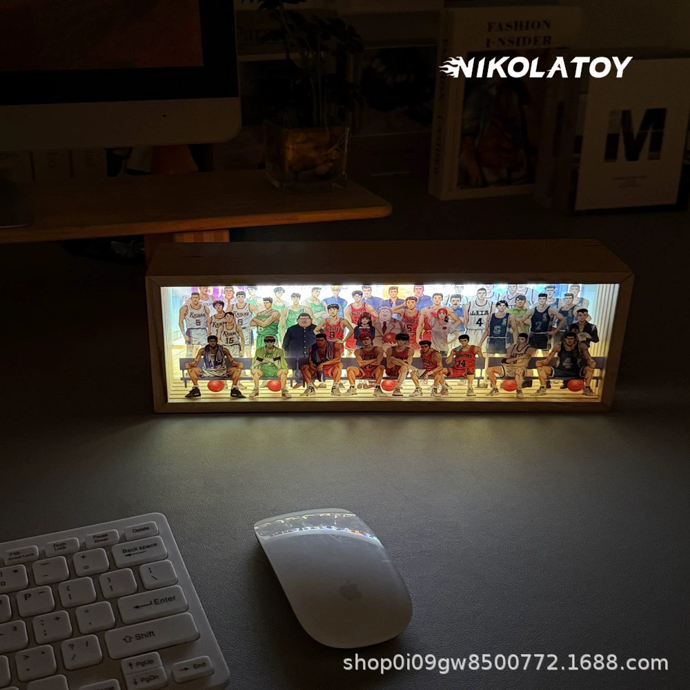 НИКОЛАТОЙ Минифигурка, объемная фоторамка из натурального дерева, украшения