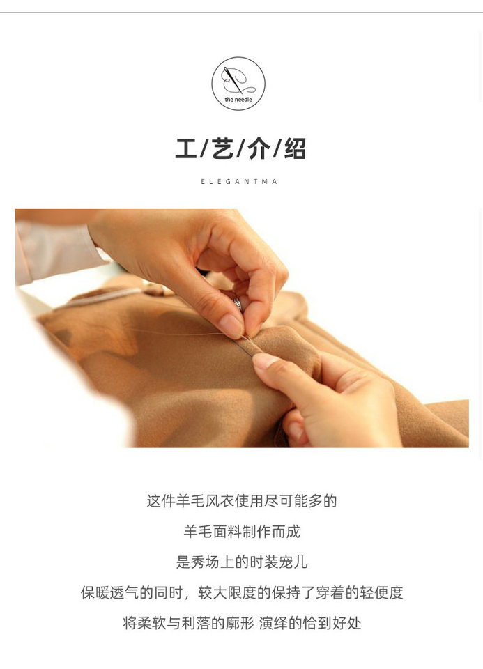 Áo vest nam dạ lông cừu hai mặt có lót lông vũ tháo rời, dài tay, giữ ấm — Màu vàng, Màu xám, Màu đen chi tiết 3