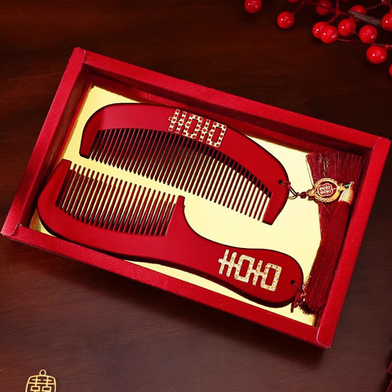 Espejo de boda conjunto de peines de espejo de boda un par de mujeres conjunto completo de regalos de novia y novio conjunto práctico