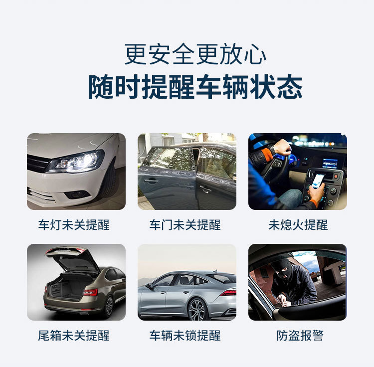 【Cross-border Exclusive Supply】Car one-touch start modification with mobile phone control, remote start, air conditioning, cooling, keyless entry