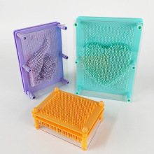 创意益智玩具 马卡龙3d立体百变针画 克隆手模玩具工艺品摆件