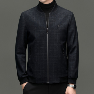 Brand Baseball Collar Jacket 2024 New Cotton Fashion Autumn and Winter Casual Thickened Dad Jacket Coat