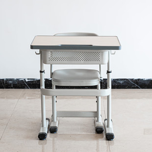 Primary and Secondary School Students 001 Liftable Learning Tables and Chairs Self-Locking Single and Double Desks and Chairs Single Desks and Chairs