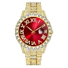 Golden belt red