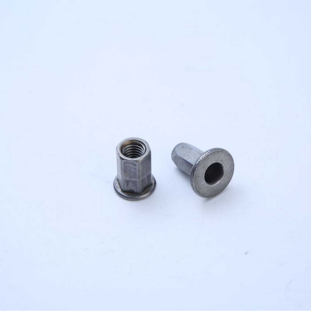 冷镦T型焊接对锁螺帽加厚法兰螺母圆螺母空心衬套t形 供应多规格