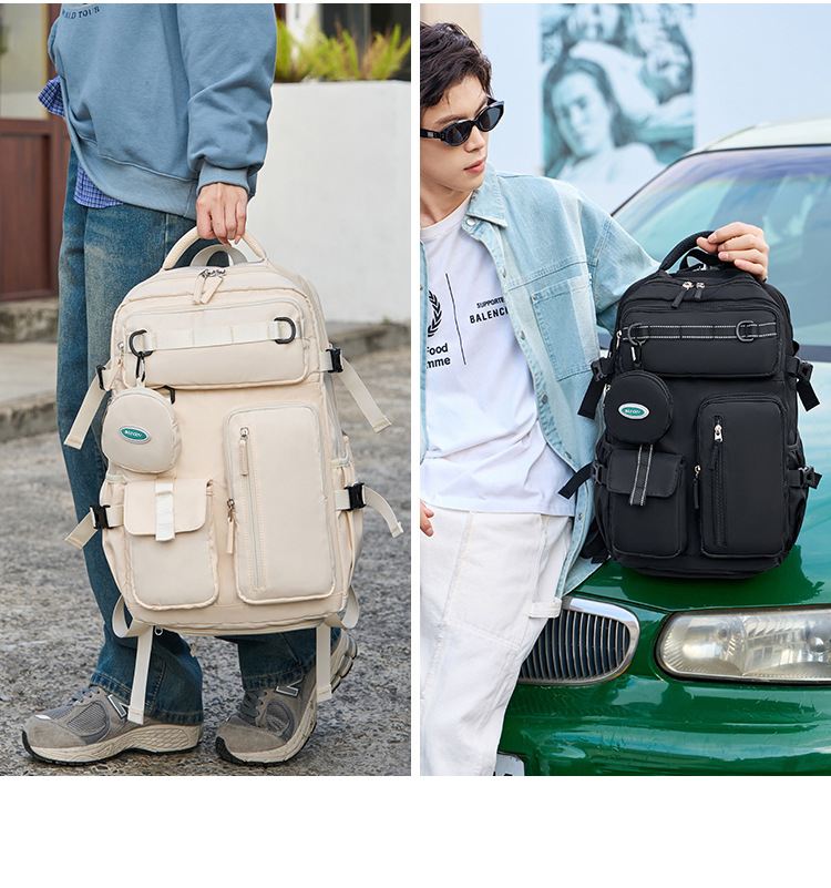 High Quality Computer Backpack For Travel, Large Capacity Multifunctional Waterproof And Dry Wet Separation Leisure Backpack_voghion.com