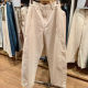 2025 Women's Knitted Profile Wide-leg Casual Trousers Women's Loose Slimming Wide-leg Pants Spring New 475344