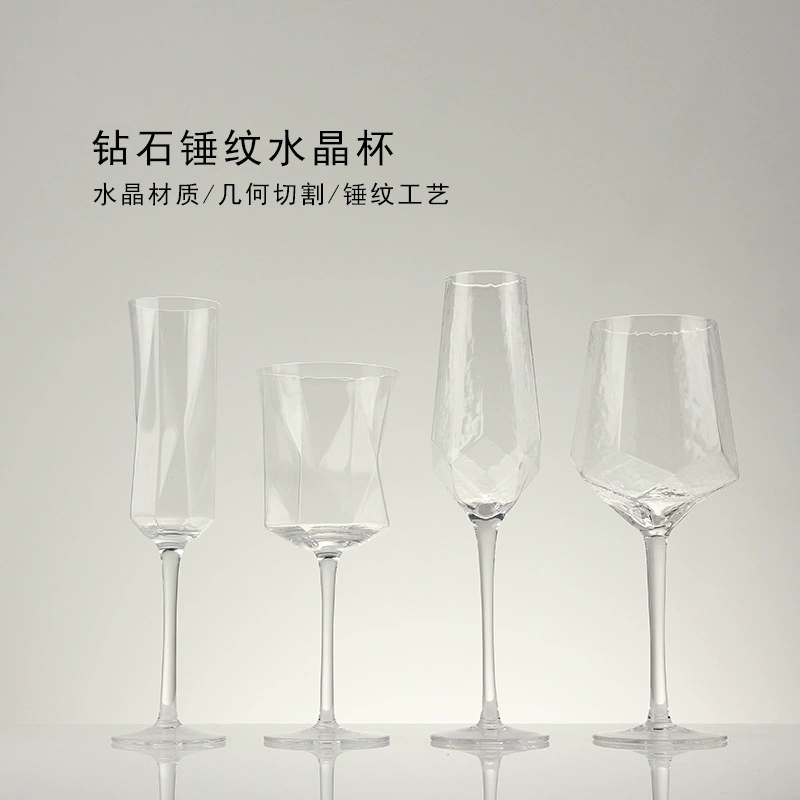 Creative crystal wineglass, champagne glass