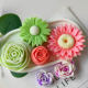 A variety of flower silicone mold diy chocolate turn sugar rose flower drop gum aromatherapy plaster candle mold