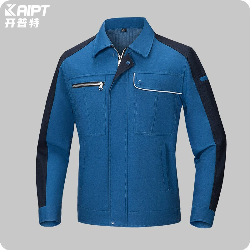 Трансграничная рабочая одежда с принтом, мужское весенне-осеннее пальто с длинными рукавами, чехол из полиэстера, хлопковая рабочая одежда, мастерская, Рабочая защитная одежда, топ оптом
