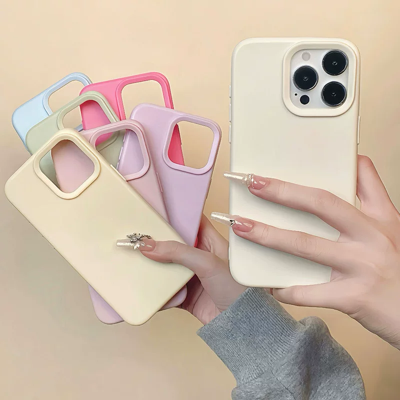 Чехол для телефона (Apple iPhone 16) силиконовый матовый, защита от падений, тонкий элегантный дизайн