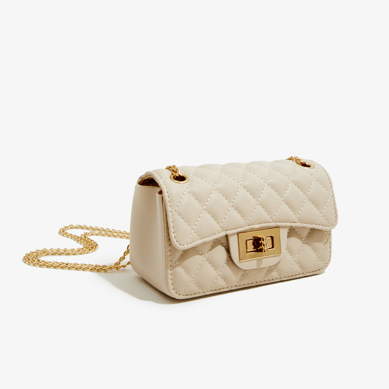 Women's Crossbody Small Square Bag In Pu Leather Fashion Handbag_voghion.com