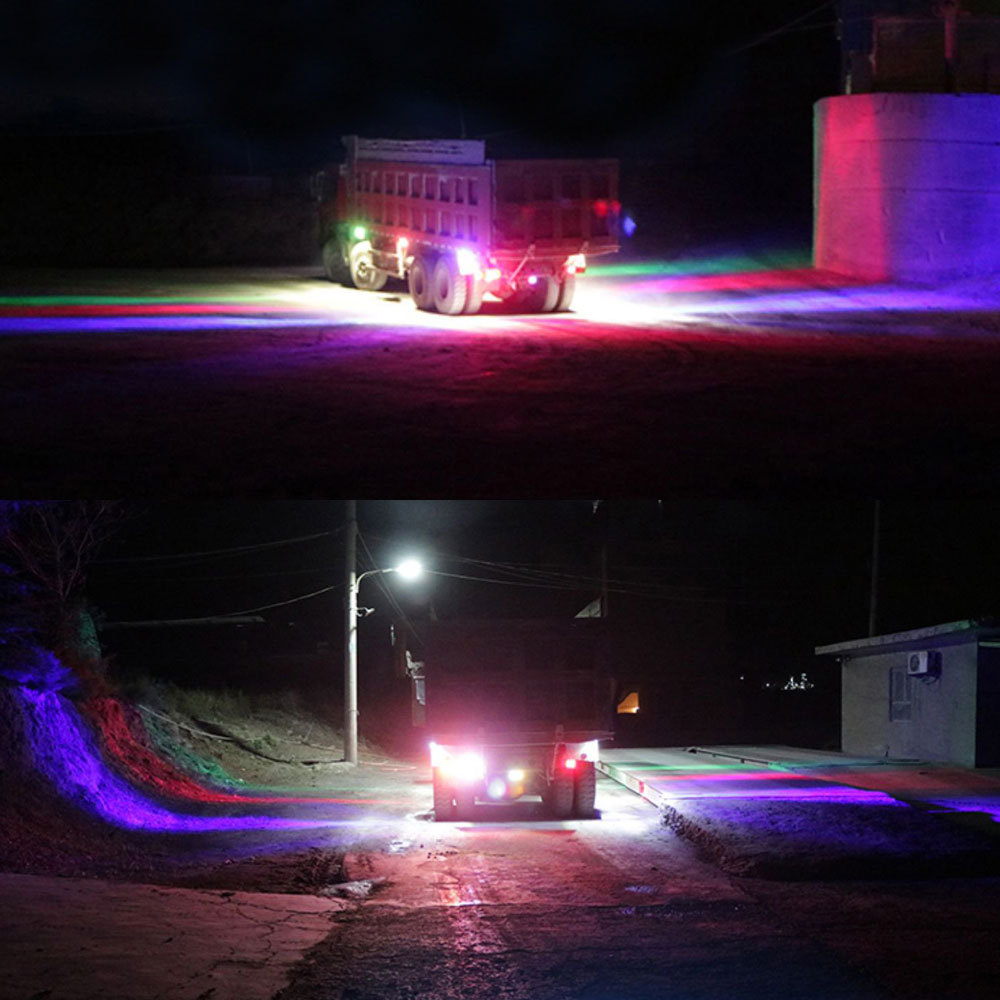 Cross-Border High-Brightness Truck Side Lights 24V Led Flowing Truck Lights Red Yellow Blue Green White Side Lights Truck Side Lights Warning Lights