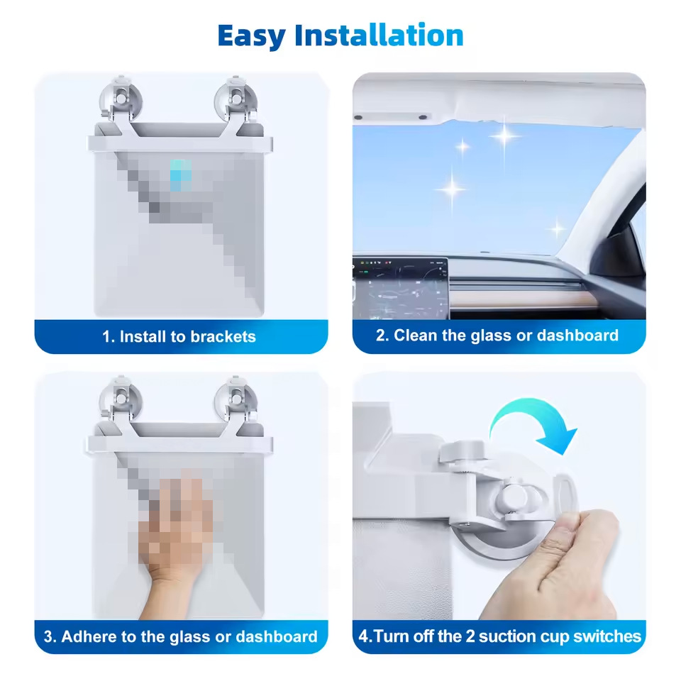For Mini Devices, Car Suction Cup Mount, Star Mini Car Roof, Sunroof, Front Window, Rear Window Glass Suction Cup Mount
