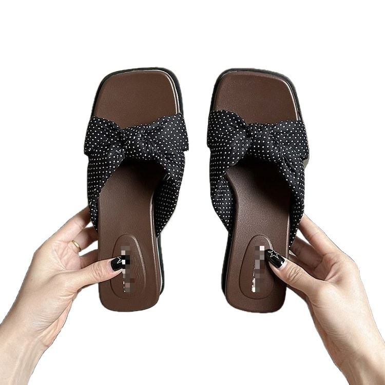 Zapatillas de arco de explosión de verano para mujeres 2026 nuevas zapatillas de playa casuales antideslizantes de mujer image 5