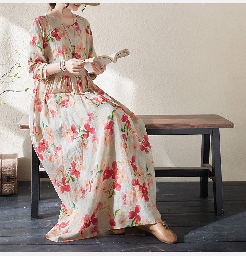 pink floral satin dress Dusty Rose Floral Satin Maxi Dress - All Dresses