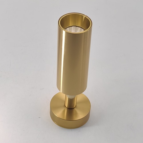 Universal moving head folding spotlight, adjustable angle, surface mounted ceiling background wall photo lamp, magnetic mainless golden aluminum lamp