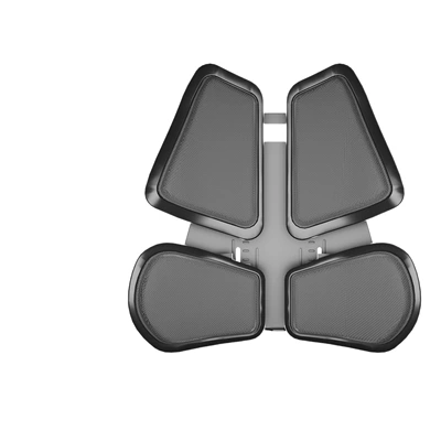 with four-zone waist protection, Waist support