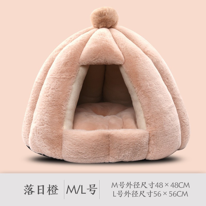 Venta al por mayor Four Seasons universal invierno cálido gran mascota gato sofá desmontable y lavable mascota perrera gato nido gato suministros