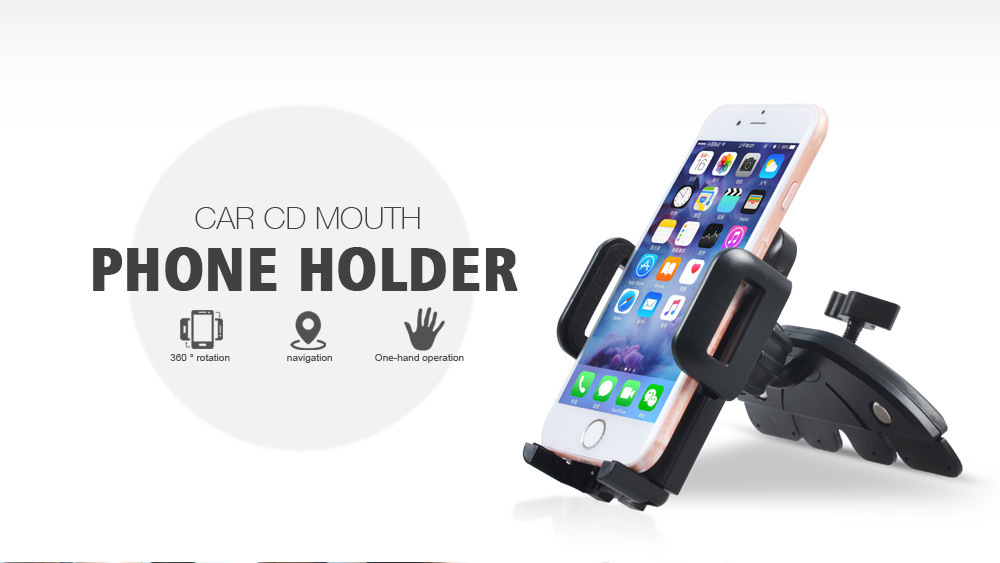 Car mobile phone holder CD port car bracket car mobile phone holder car air outlet navigation mobile phone holder