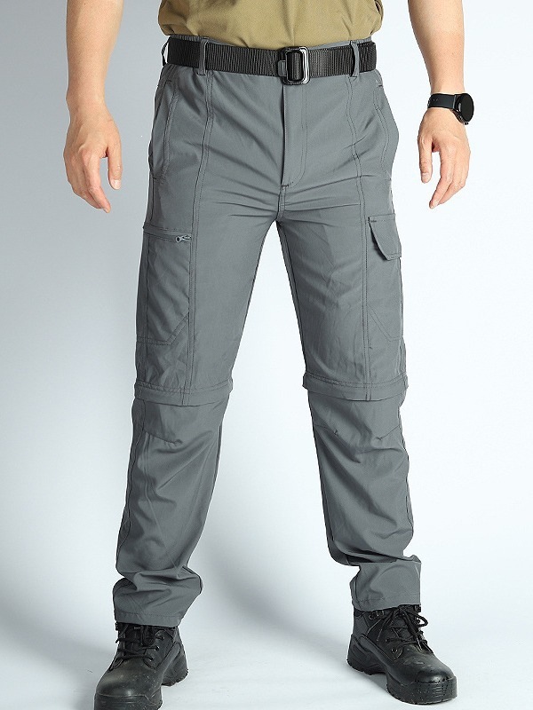 Men's Clothing Men's Tactical Work Pants Quick Drying Breathable Casual Military Enthusiast Hiking Outdoor Two Piece Detachable_voghion.com