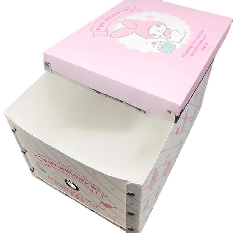 供应PP鞋盒、塑料鞋盒，彩印天地盖盒子