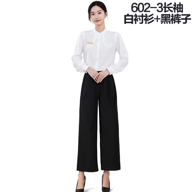 2026年新作美容師ユニフォーム 美容室・スキンケア・医療美容向け高級ケア作業服 602