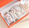 Set, chain, universal watch, Birthday gift, flowered