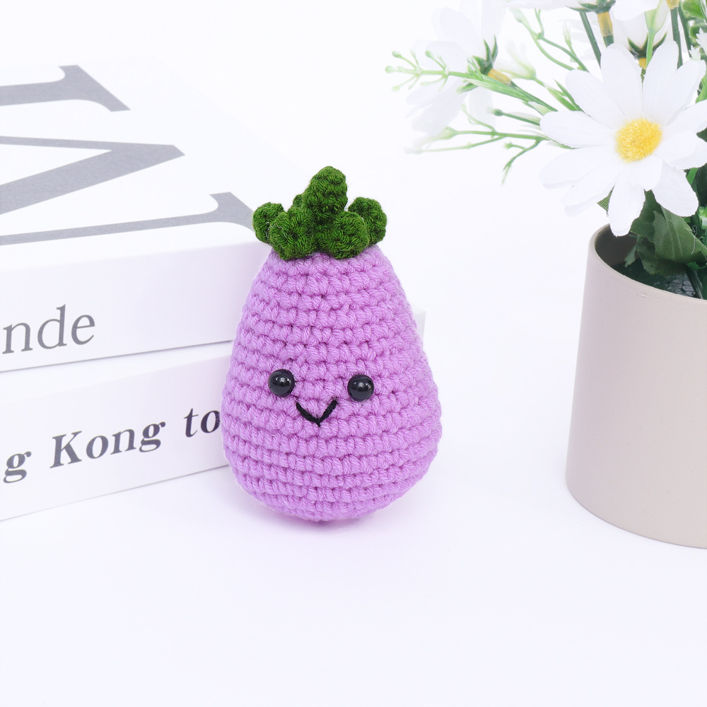 Knitted Vegetable Toy 1