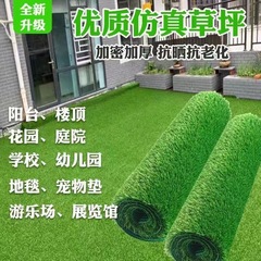 模擬芝生カーペット人工芝一体型幼稚園芝生屋外プラスチックバルコニー緑の芝生地面芝生