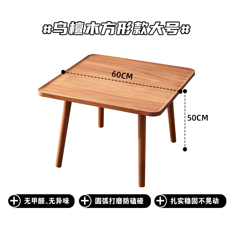 Mesa de té de lujo ligera, mesa de té de estilo pequeño, mesa de alquiler, mesa de sala de estar de alquiler, balcón para el hogar