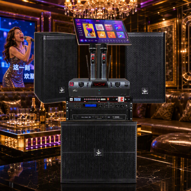 1012Jbl Speaker Professional Speaker System Ok Audio Full Set of Microphones High-End Brand Ktv Audio Equipment Set 1012Jbl Speaker Professional Speaker System Ok Audio Full Set of Microphones High-End Brand Ktv Audio Equipment Set