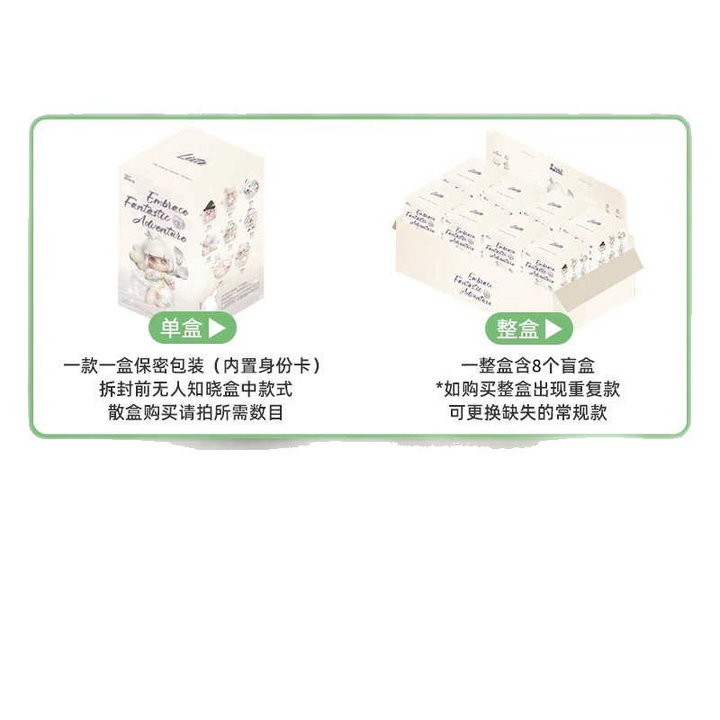 tnt荔挞Liita 拥抱奇遇系列 网红爆款盲盒可爱公仔手办摆件礼物|undefined