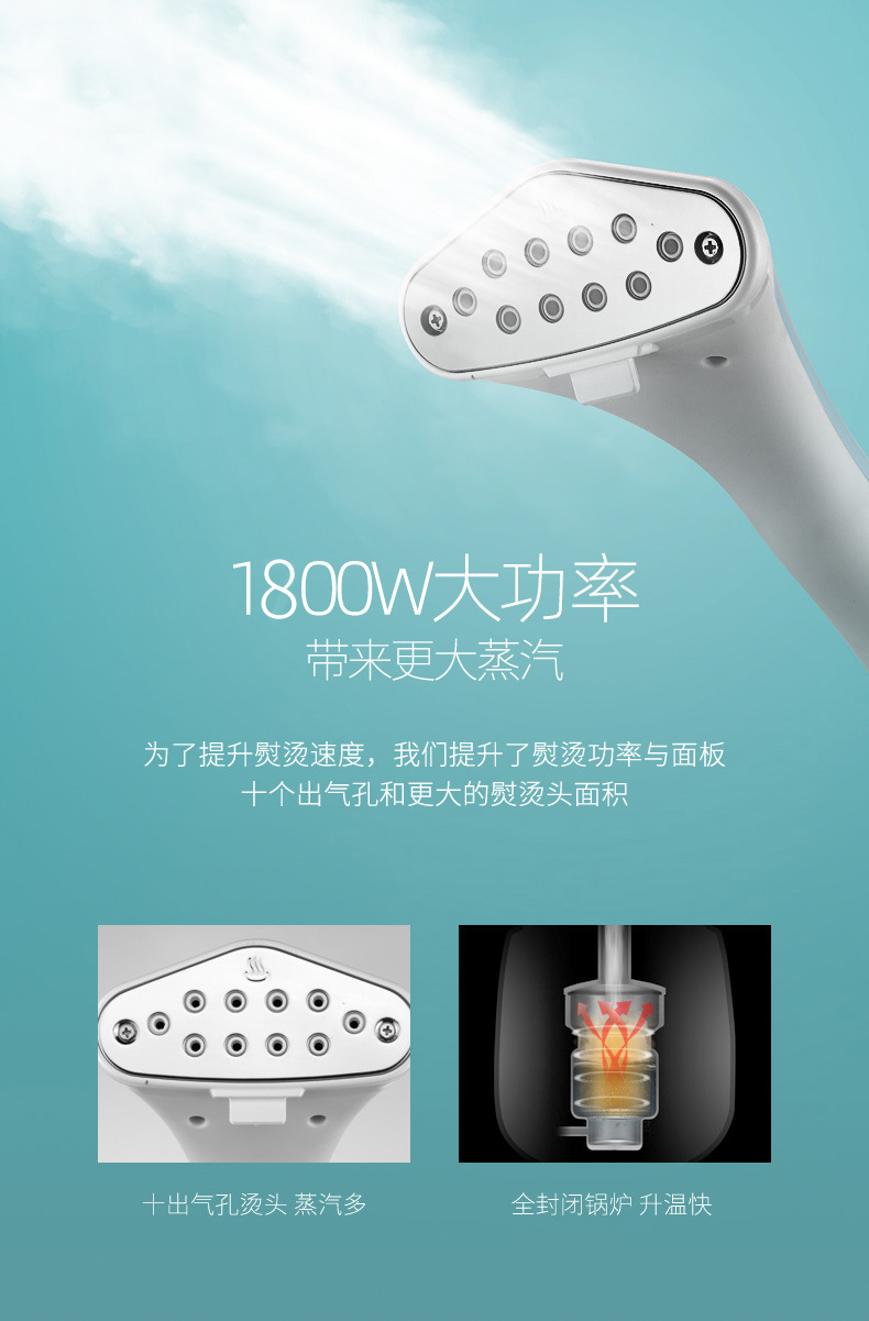 Cross-border e-commerce garment pressing machine household vertical double single rod steam commercial large capacity iron machine gift wholesale factory