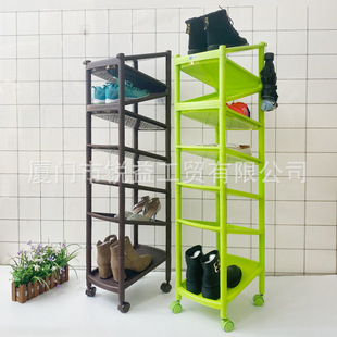 Shoe Rack Simple Household Indoor Good-looking Doorway 2021 New Dormitory Dustproof Shoe Cabinet Bedroom Small Narrow Shoe Rack