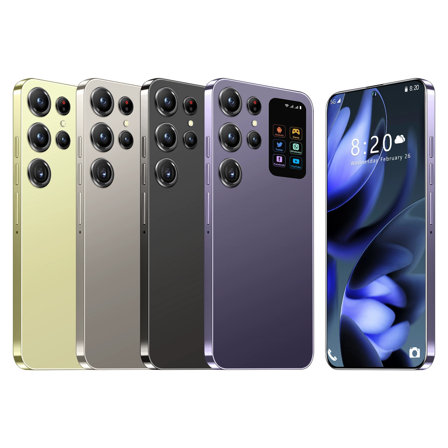 (Граница торговли), S26, смартфон, Android 7.3, 7.3 дюйма, 16 ГБ, (Физические)