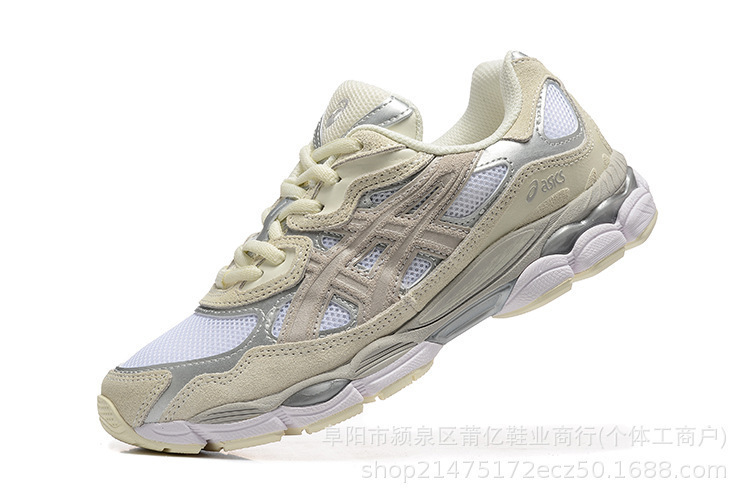 莆田工場卸売純粋なオリジナル Gel-NYC2055 耐摩耗性スプライシングメッシュ通気性お父さん靴クッション性ランニングシューズ|undefined