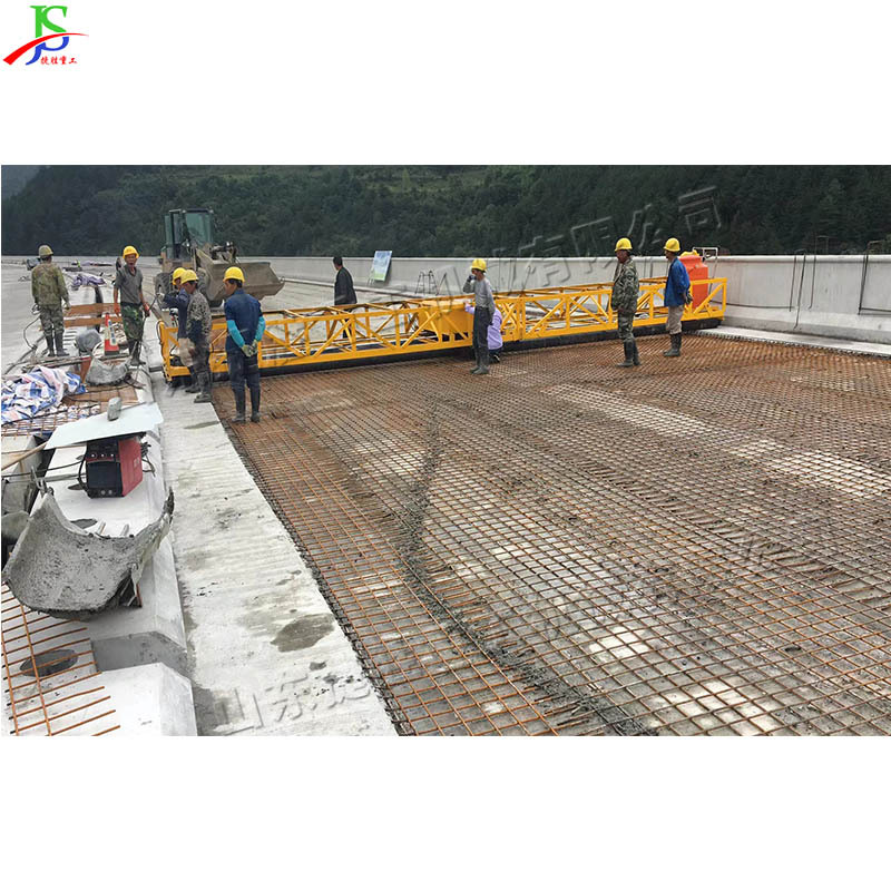 小型路面振动平铺机 激光超声波桥面摊铺机 路面超声波校平设备