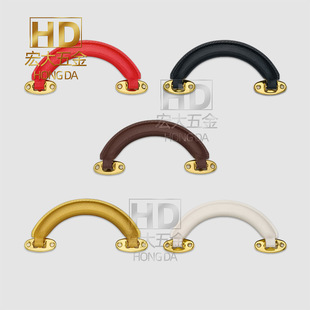 Solid textured plastic handle suitcase handle bag handle gift carton factory direct sales